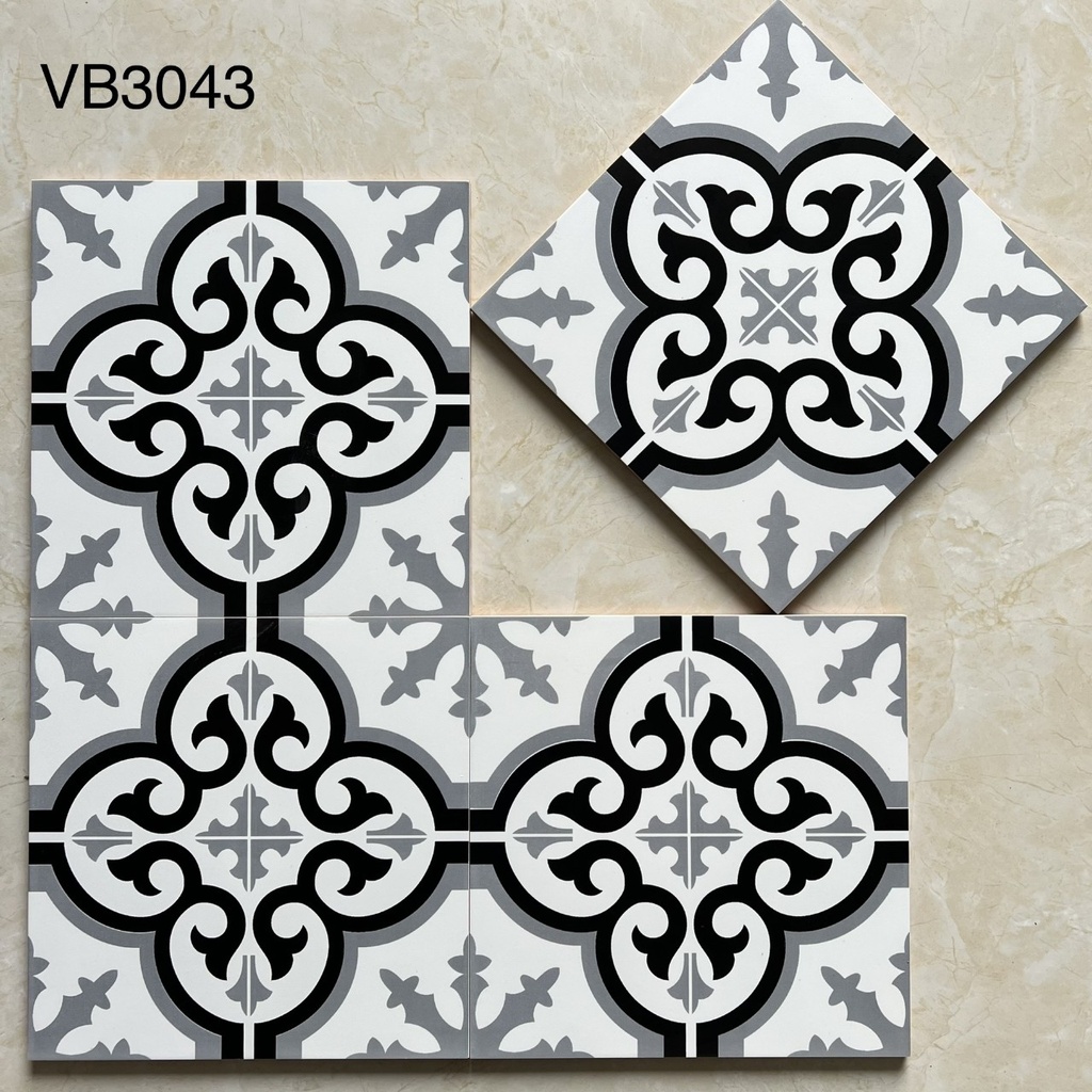 Gạch Bông 300x300 mm Men Matt VB3043