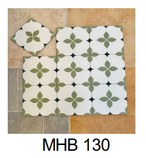 Gạch Bông Men Matt kt 200x200 mm Mã MHB 130