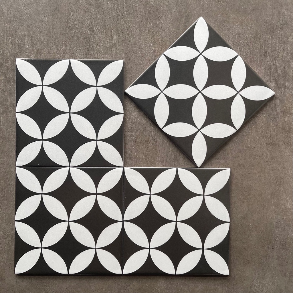 Gạch bông 200x200 mm ceramic mã DG09C