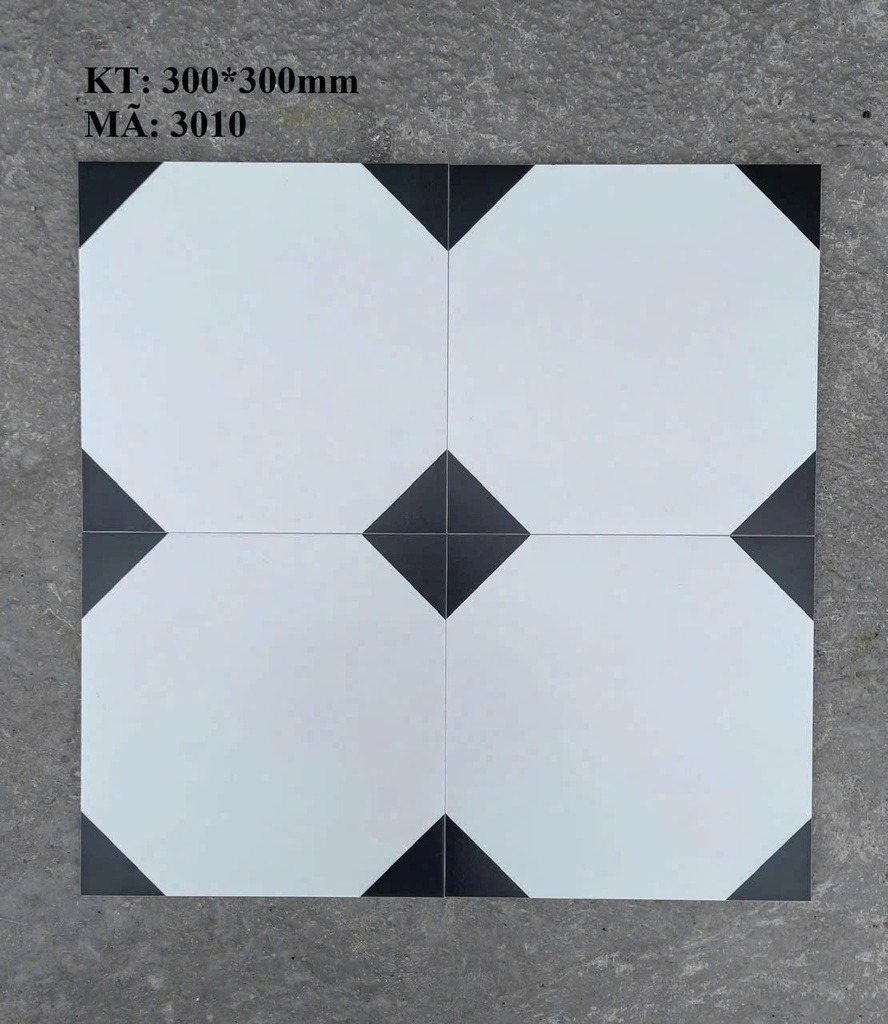 Gạch bông 300x300 mmcm mã 3010 (1h/1.26m/14v)