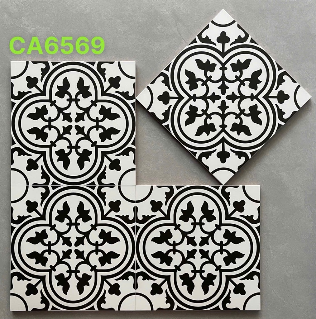 Gạch bông 300x300 mm mã CA6569 xương Ceramic (1h/1m/11v)