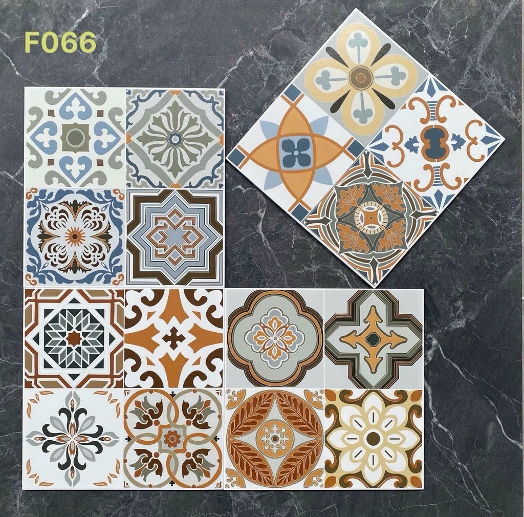 Gạch bông KT 300x300 mm mã F066