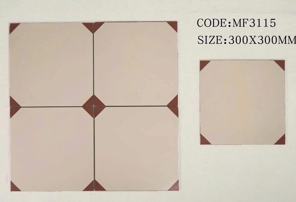 Gạch bông giả cổ MF3315 KT 300x300mm