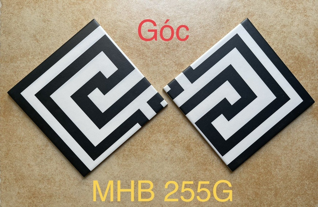 Gạch bông góc MHB 255G KT 200x200mm