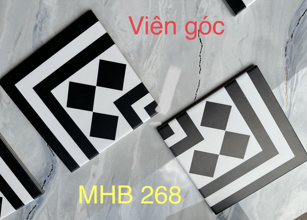 Gạch bông góc MHB 268 KT 200x200 mmcm