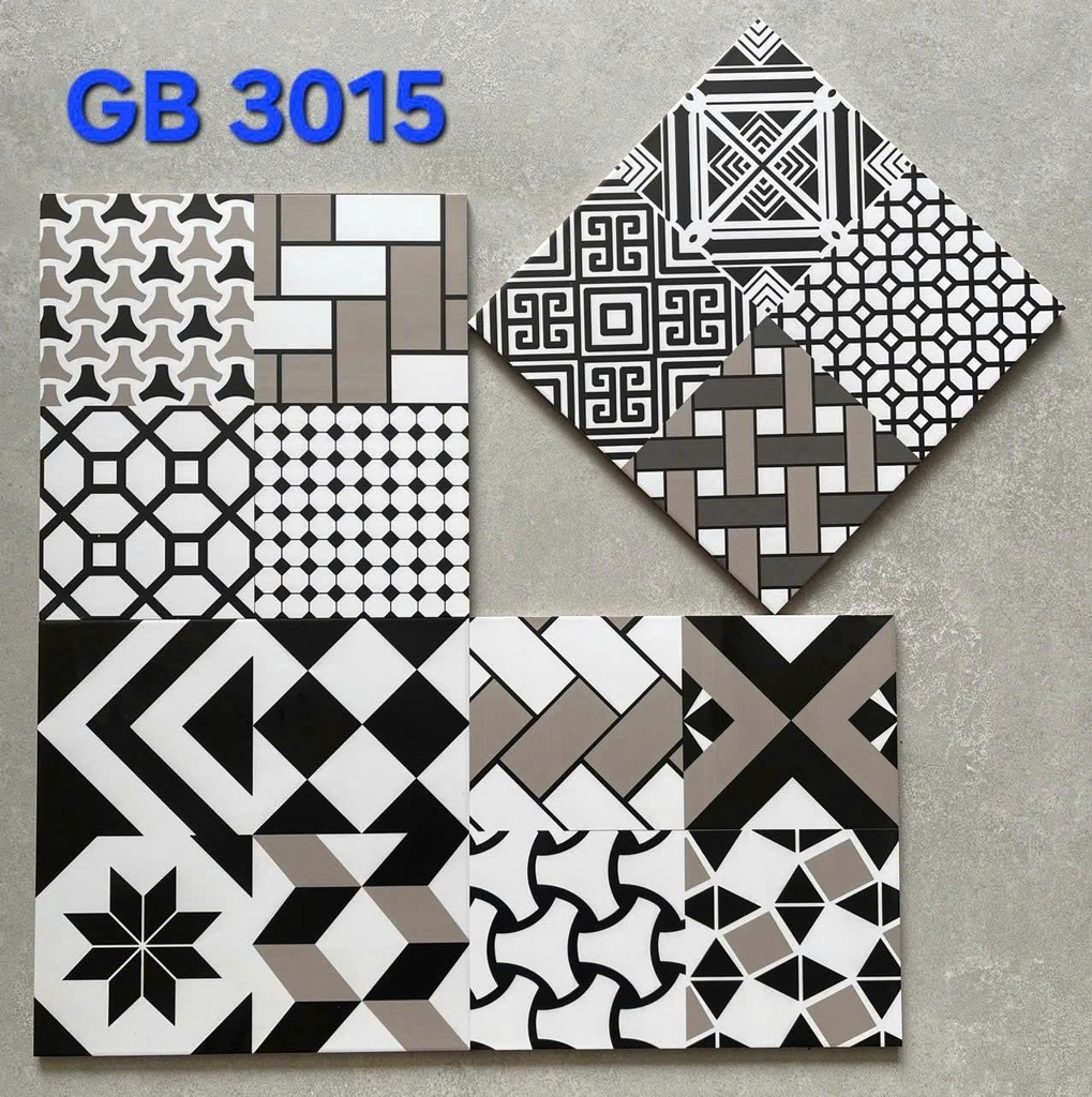 Gạch bông kt 300x300 mm mã GB3015