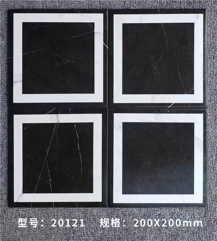 Gạch bông men vuông nhập khẩu 200x200 mm mã 20121