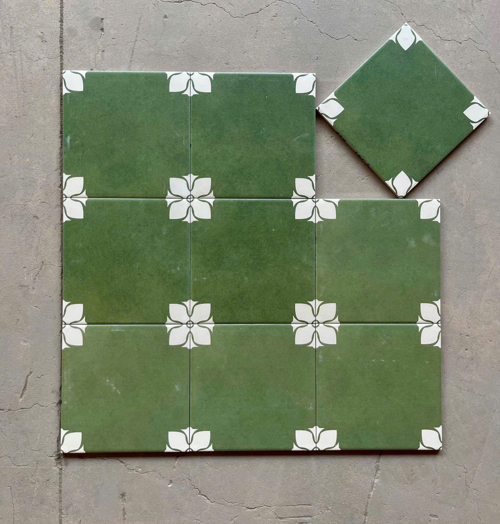 Gạch bông nhập khẩu Porcelain men matt KT 200x200 mm (AD2195)