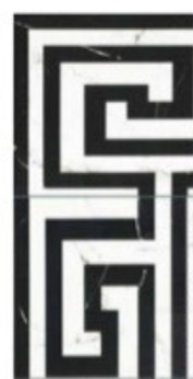 Gạch bông viền HP 2201V KT 200x200mm