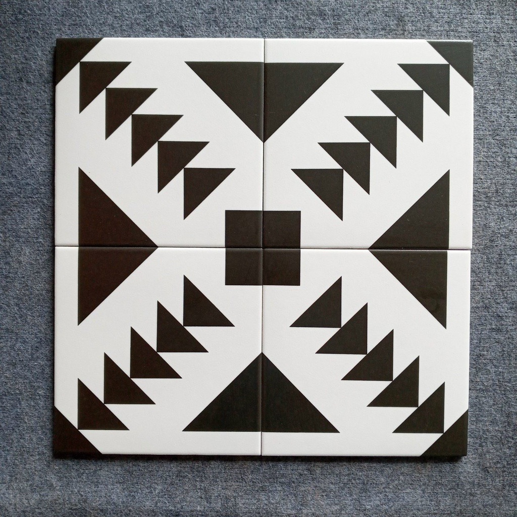 Gạch bông vân răng cưa HPR 152 KT 200x200 mm