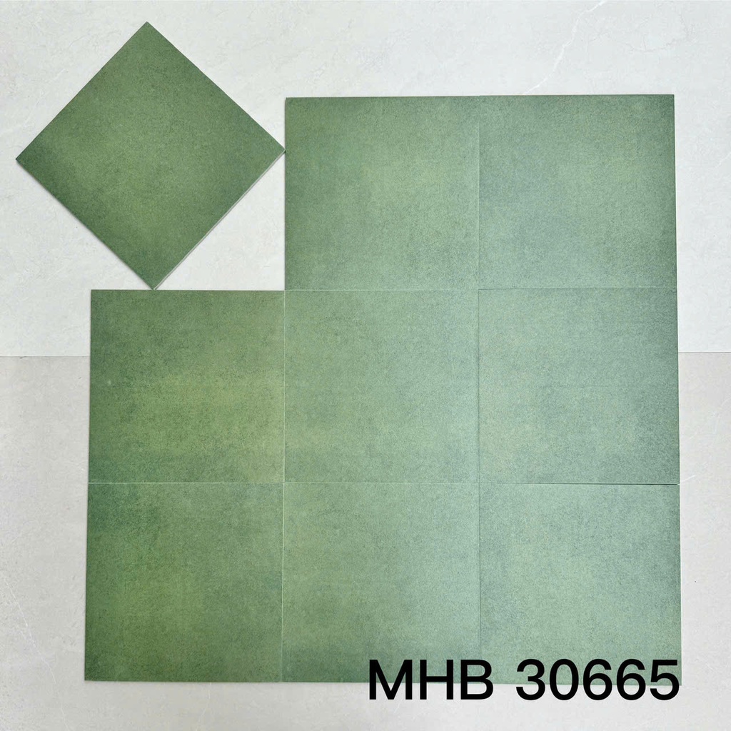 Gạch bông xanh 300x300 mm mã 30665