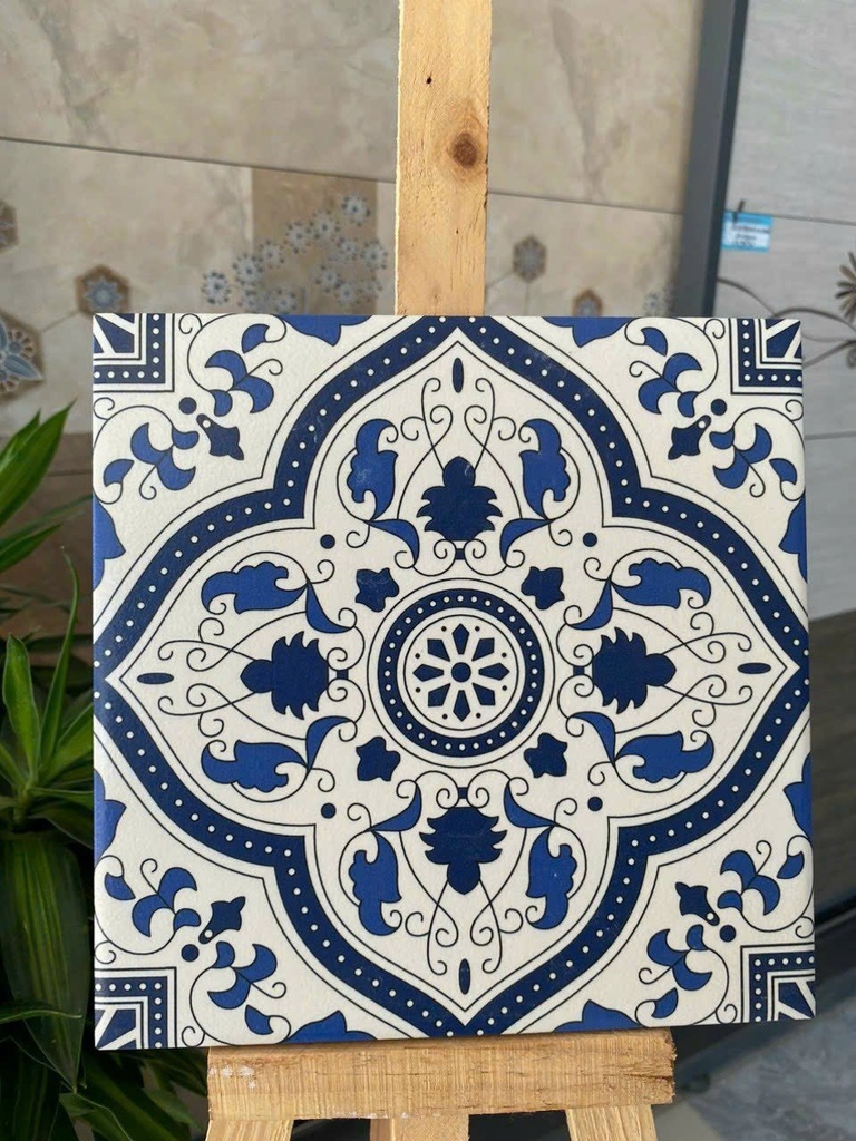 Gạch bông xanh lam ADP 13 KT 200x200 mmcm