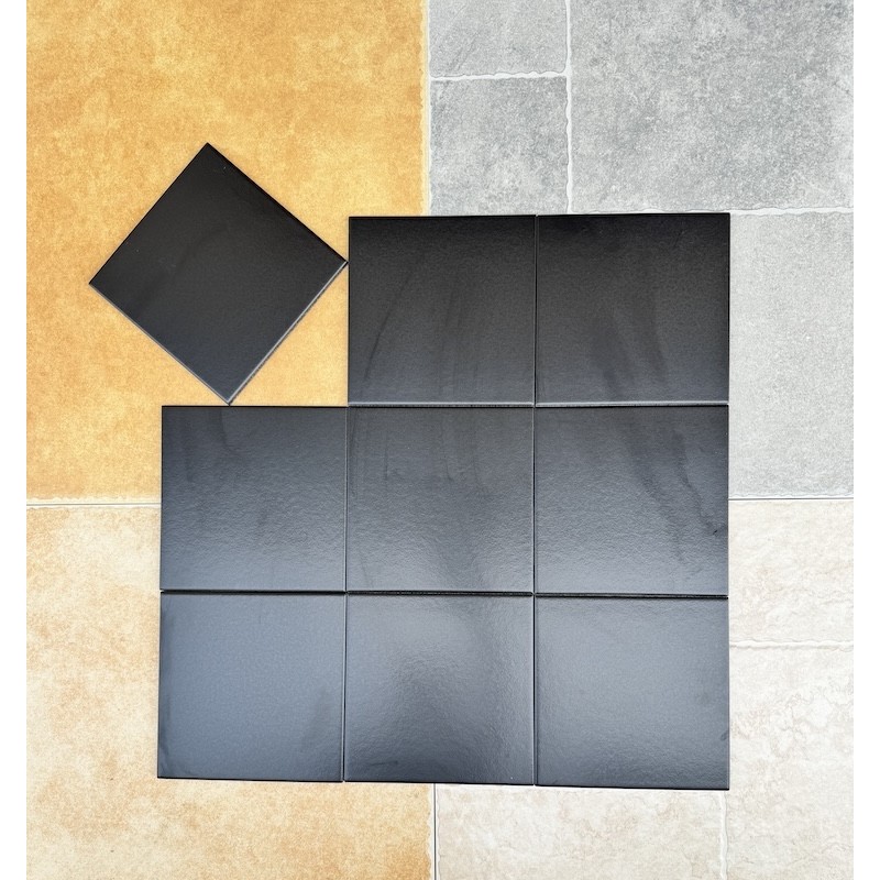 Gạch bông đen KT 200x200 mmm MHB209(2207)