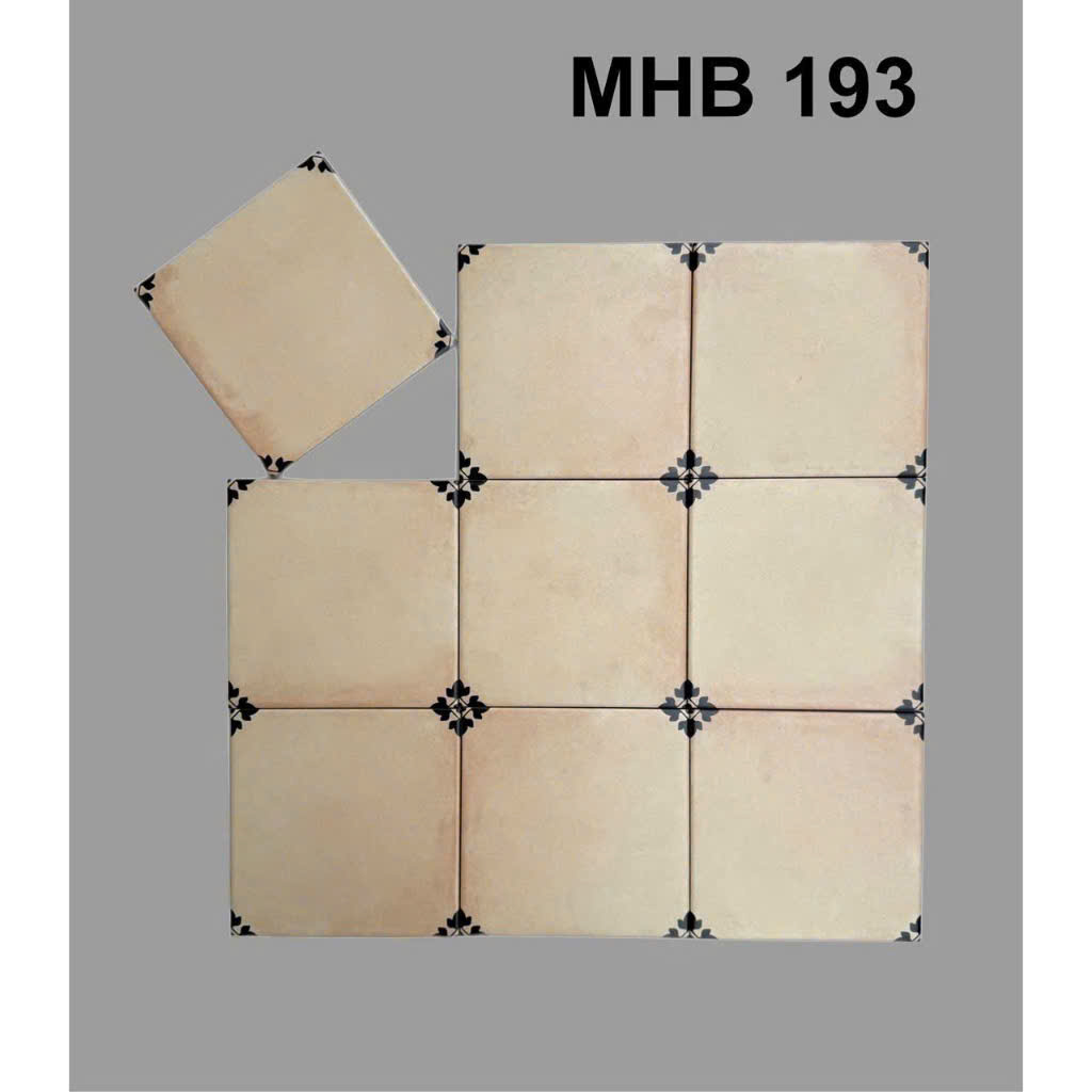 Gạch bông ốp sàn Mã MHB 193, KT 200x200 mm
