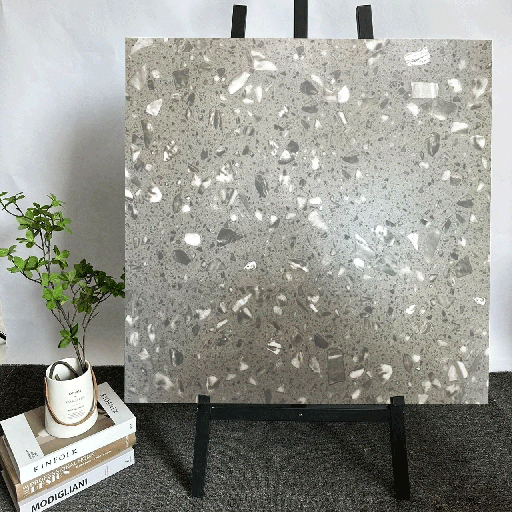 [cũ43236809] Gạch terrazzo TQ, KT 600x600 mm porcelain mặt mờ mã 6809
