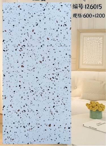 [cũ2880126015] Gạch khổ lớn Terrazzo KT 600x1200mm mã 126015