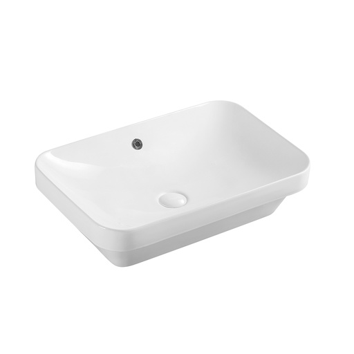 [cũ604DK-L2120-W] CHẬU LAVABO DƯƠNG VÀNH DK-L2120-W