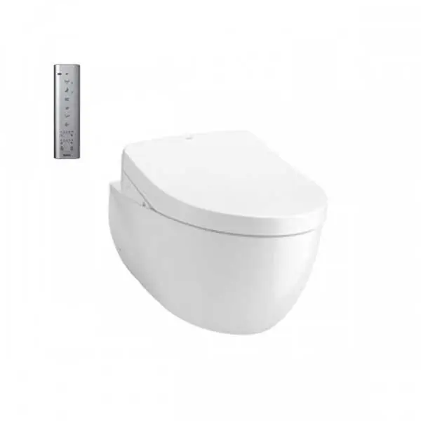 [CW812REA_TCF4911EZ_WH172AAT_TCA464_MB174PSS] Bàn cầu treo tường kèm nắp rửa điện tử WASHLET dòng S7 (Có tính năng xả tự động) CW812REA_TCF4911EZ_WH172AAT_TCA464_MB174PSS