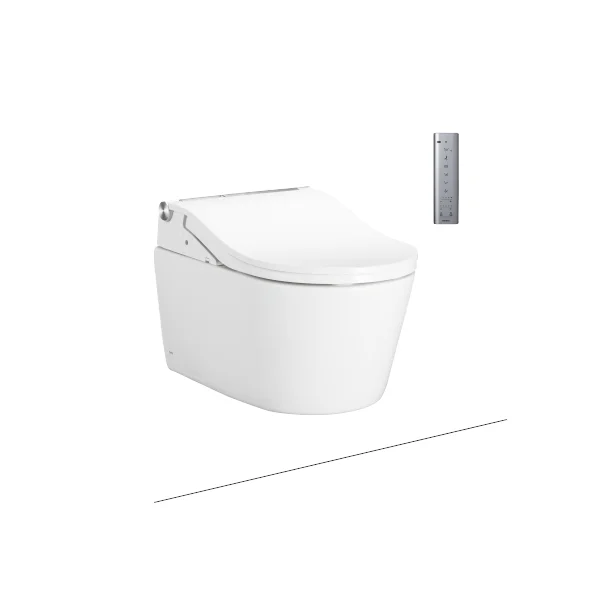 [CW542HME5UNW1_TCF801CZ_WH172AT_MB175MSS] Bàn cầu treo tường kèm nắp rửa điện tử WASHLET seri RW CW542HME5UNW1_TCF801CZ_WH172AT_MB175MSS