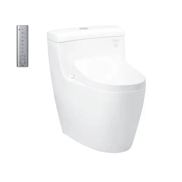 [MS636CDRW12XW] Bồn cầu một khối MS636CDRW12 (Nắp rửa điện tử WASHLET dòng S7) MS636CDRW12XW