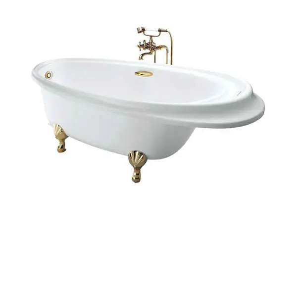 [PPY1610HIPTV14ES] Bồn tắm ngọc trai đặt sàn bao gồm thanh tay vịn PPY1610HIPTV14ES