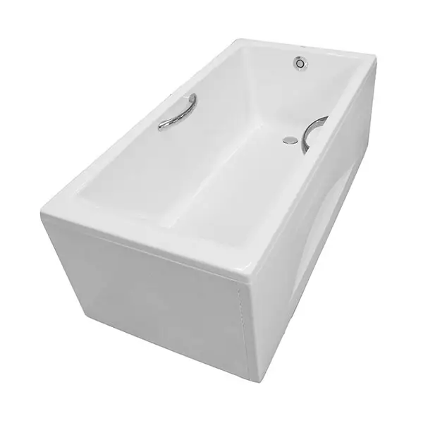 [PAY1525HVCW_TVBF411] Bồn tắm nhựa có tay vịn. có yếm PAY1525HVCW_TVBF411