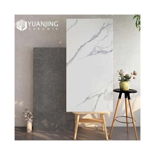 [Trắng Khói 60120] Gạch lát cao cấp phong cách cổ điển 750x1500mm