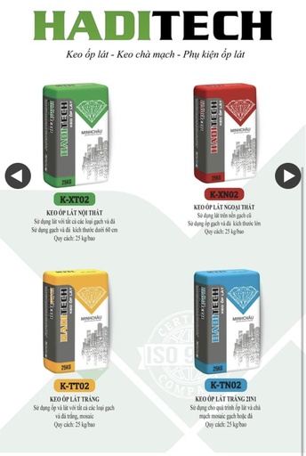 [HA-TR-01] ( Haditech ) Keo chít mạch màu trắng HA-TR-01