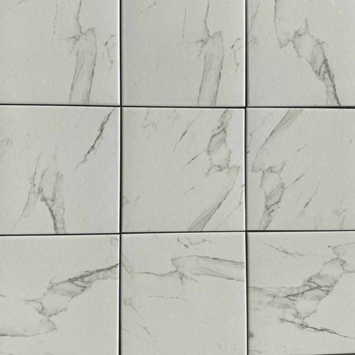 [NGB_20118_MDC] Gạch bông 200x200 mm trắng vân khói 20118