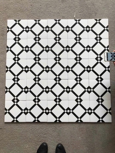 [DZ2217] Gạch Bông TT KT 200x200 mm mm mã DZ2217