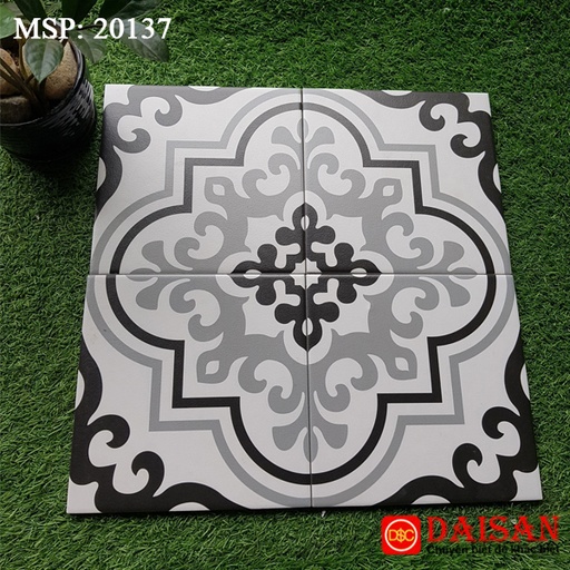 [20137] Gạch Bông 200x200 mm Men Matt 20137