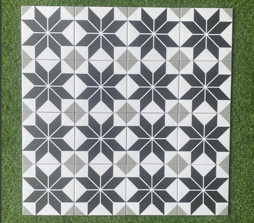 [DS2018] Gạch Bông 200x200 mm Men Matt DS2018