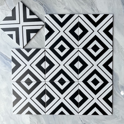 [MHB128] Gạch Bông 200x200 mm MHB 128