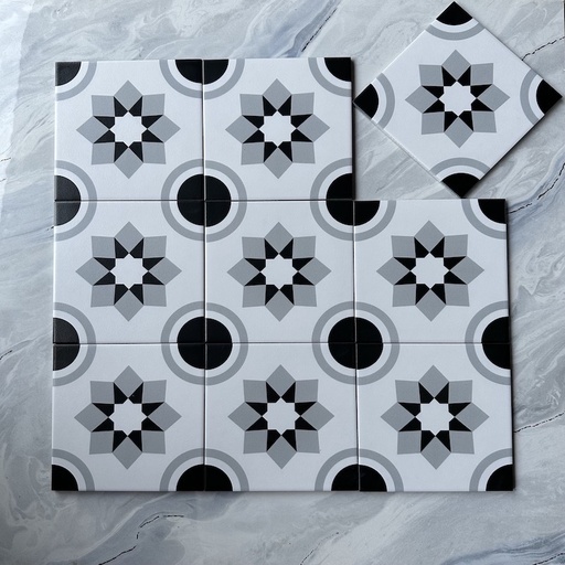 [MHB158] Gạch Bông 200x200 mm MHB 158