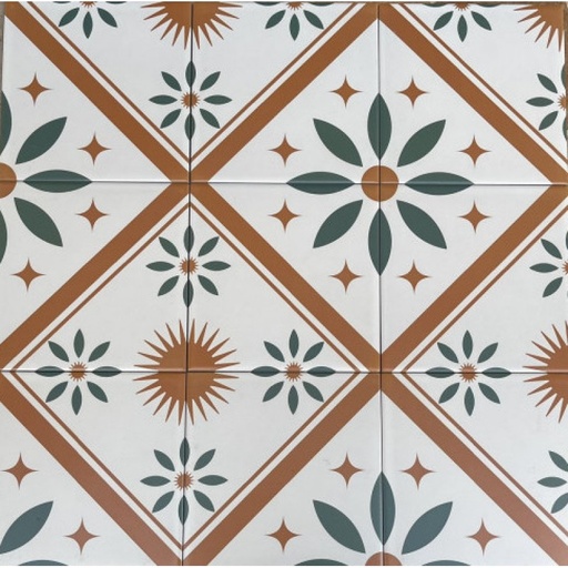 [MHB2148] Gạch Bông 200x200 mm MHB 2148