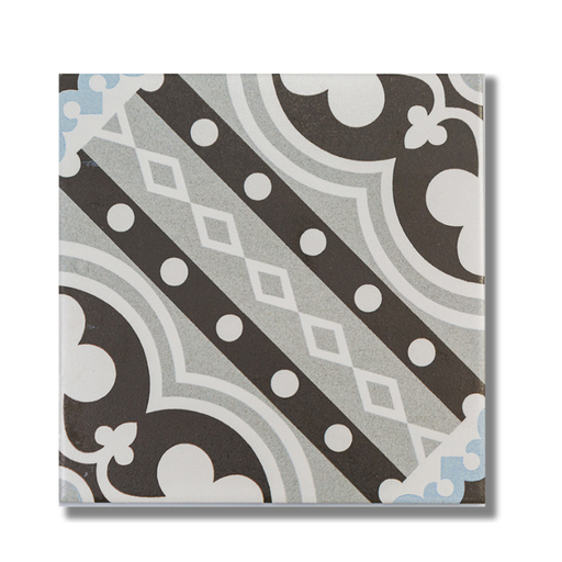 [GB_DC211] Gạch bông TQ, KT 200x200 mm, Xương Porcelain mặt mờ mã GB_DC211