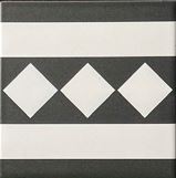 [KL2025-A] Gạch Bông Viền 200x200 mm Men Matt KL2025-A