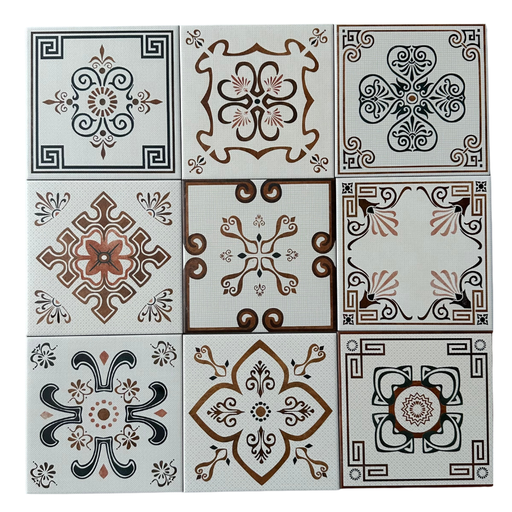 [HPR 252] Gạch Bông men matt 200x200 mm HPR 252