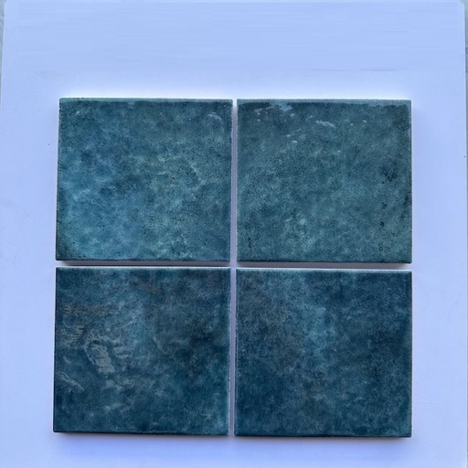 [DSH-LP12308] Gạch thẻ gợn sóng xanh 123x123 mm LP12308