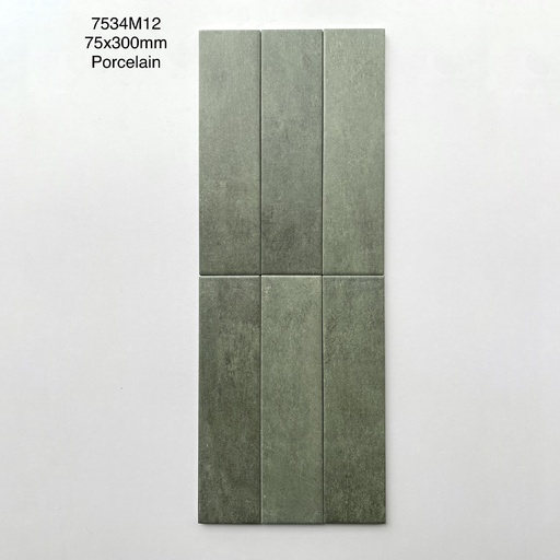[MD7534M12] Gạch thẻ porcelain 75x300mm mã MD7534M12 (1h/1m/44v/19.5kg)