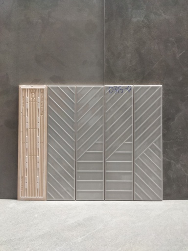 [0315-0] [0315-0] gạch thẻ VN 75x300mm VN loại 1 họa tiết xám bóng mã 0315-0