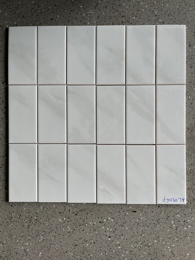 [AL0306P] [AL0306P] Gạch thẻ VN KT 75x150mm VN loại 1 trắng vân khói bóng phẳng mã AL0306P