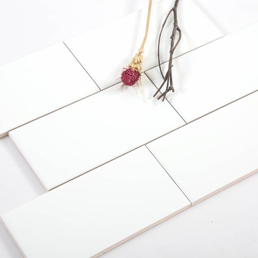 [F14CATCIC0306M] Gạch thẻ trắng phẳng mờ KT 75x150mm mã STA75156(F14CATCIC0306M)