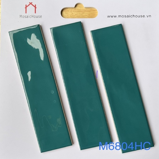 [M6804H-C] Gạch Thẻ lượn mặt 68x280 mm màu xanh đậm M6804H-C