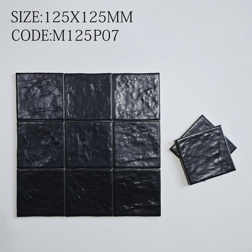 [M125P07] Gạch thẻ 125x125mm bề mặt ngọc trai cao cấp M125P07