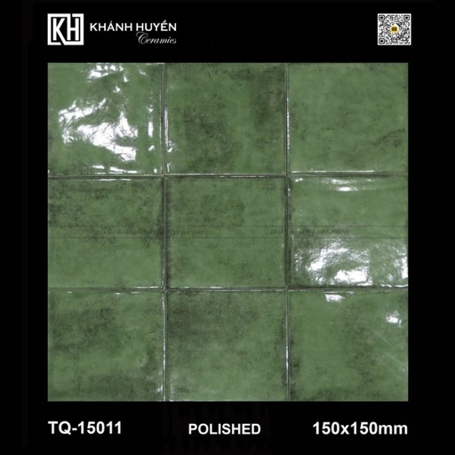 [GCCKH-TQ-15011] Gạch thẻ 150×150 mm TQ-15011