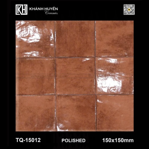 [GCCKH-TQ-15012] Gạch thẻ 150×150 mm TQ-15012