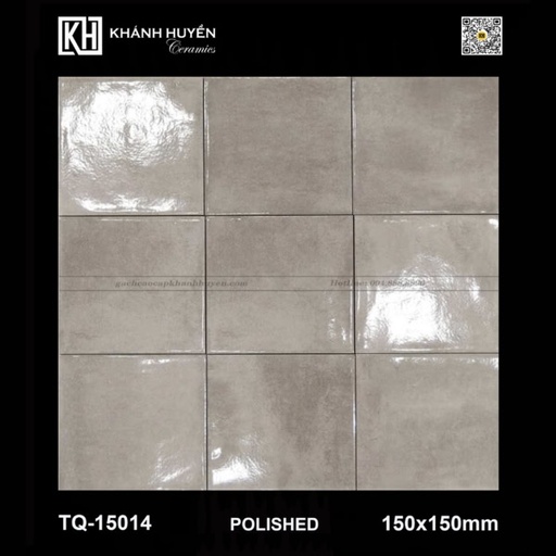 [GCCKH-TQ-15014] Gạch thẻ 150×150 mm TQ-15014