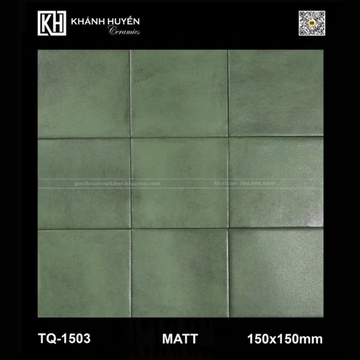 [GCCKH-TQ-1503] Gạch thẻ 150×150 mm TQ-1503