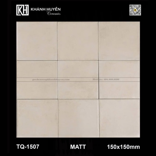 [GCCKH-TQ-1507] Gạch thẻ 150×150 mm TQ-1507